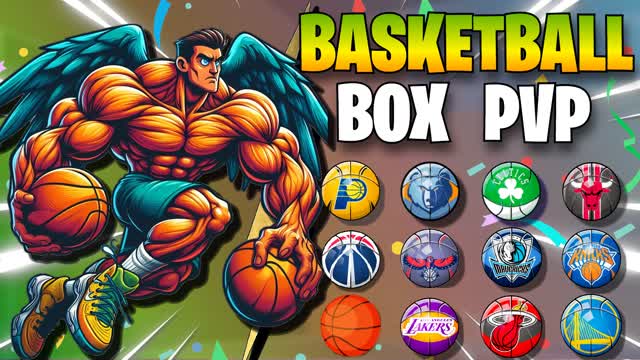 🏀 BASKETBALL / BOX FIGHT PVP 🏀 — Fortnite Creative map