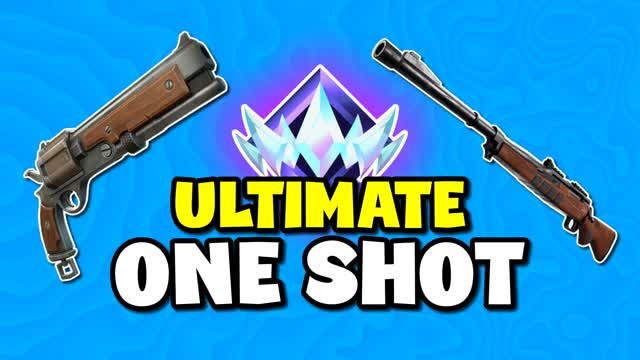 🎯Ultimate One Shot🏆 Sniper/Mammoth/Bow — Fortnite Creative map cover art