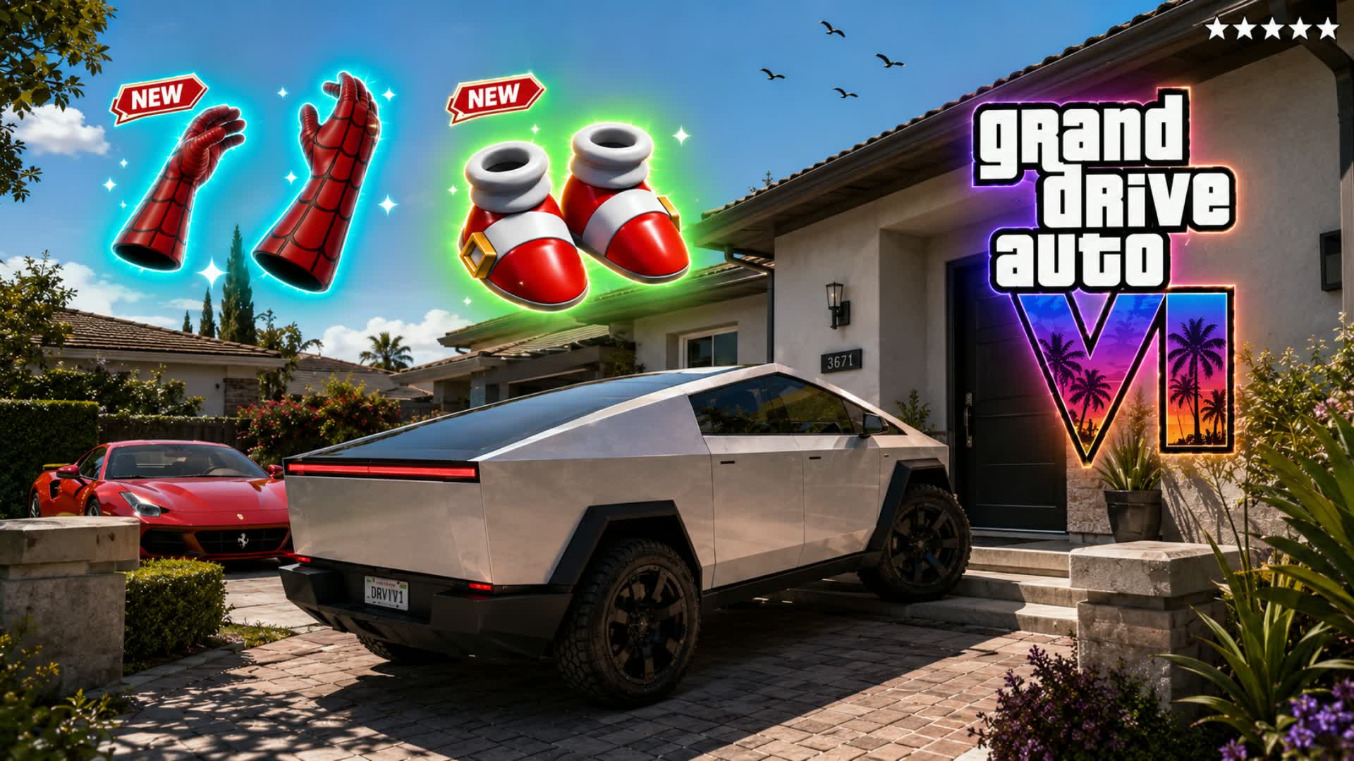 *(([][]GRAND DRIVE AUTO VI 6[][]))* — Fortnite Creative map