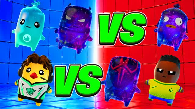 RED VS BLUE FINAL ECHO 🔴🔵 — Fortnite Creative map cover art