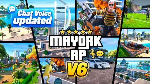 Mayork RP V6 — Fortnite Creative map