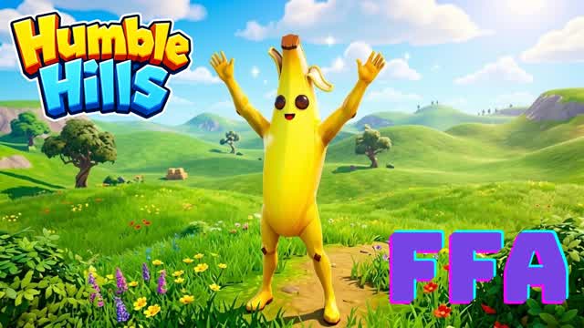Humble Hills FFA - BETA — Fortnite Creative map