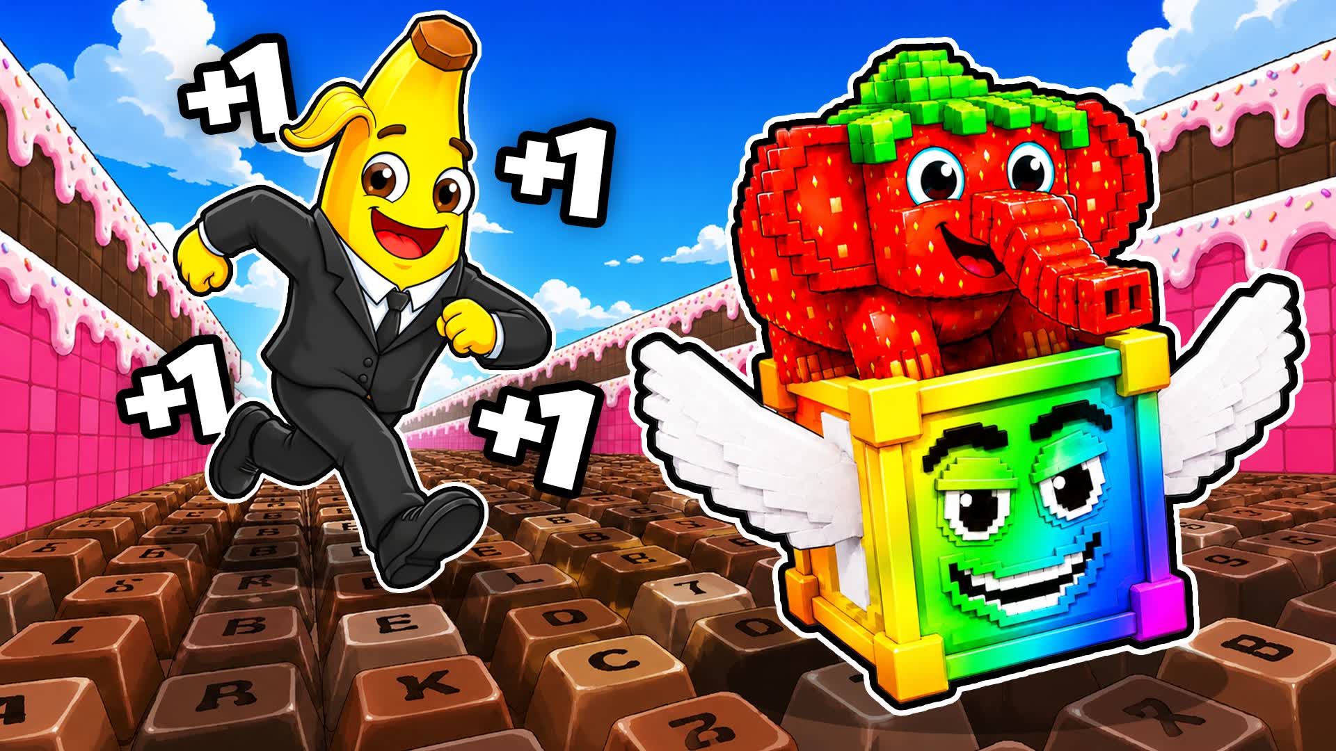 +1 Speed Keyboard Escape for Brainrots — Fortnite Creative map