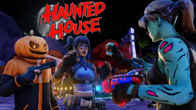 Haunted mansion Prop hunt — Fortnite Creative map cover art