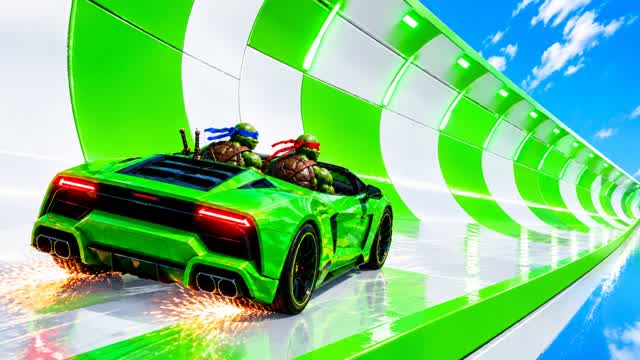 LEGENDS OF SPEED - CAR GAME — Fortnite Creative map cover art