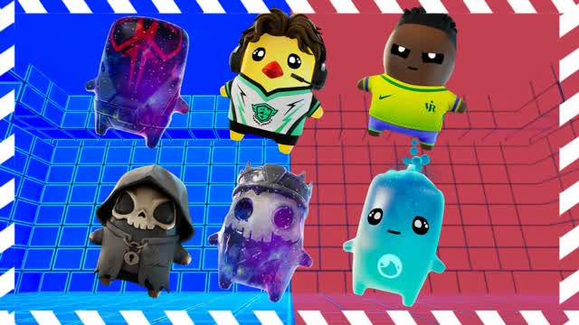 RVB RED VS BLUE A MODO PIZ — Fortnite Creative map