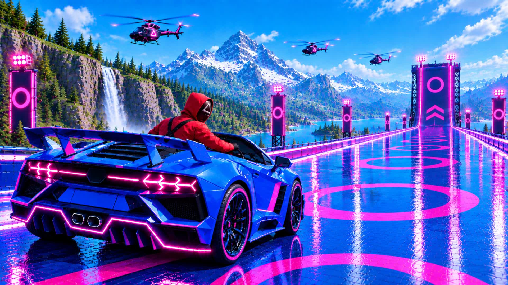 SUPER CAR GAME - RAMP — Fortnite Creative map