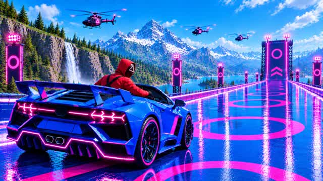 SUPER CAR GAME - RAMP — Fortnite Creative map cover art