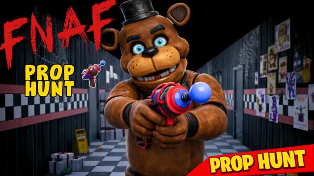 PROP HUNT - FNAF — Fortnite Creative map cover art