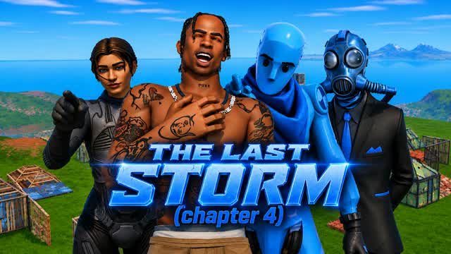 THE LAST STORM (chapter 4) — Fortnite Creative map cover art