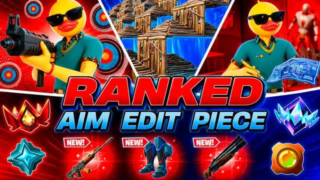 RANKED AIM, EDIT & PIECE CONTROL — Fortnite Creative map