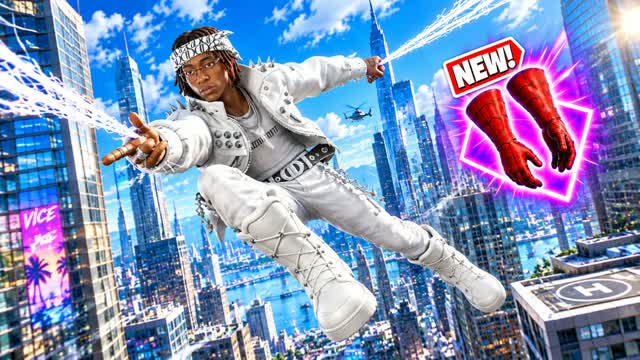🎯MEGA SPIDER CITY GUN GAME STAR!😎 — Fortnite Creative map