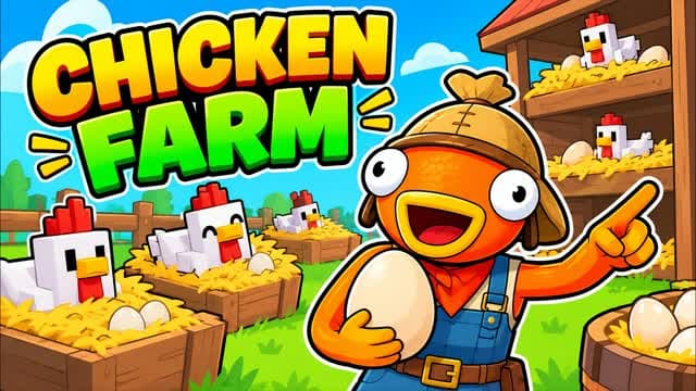 CHICKEN FARM — Fortnite Creative map