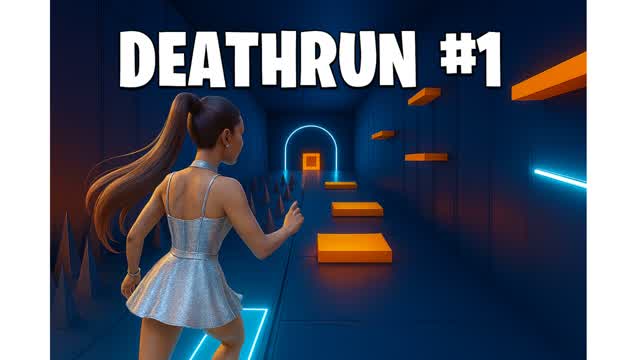 DeathRun #1 — Fortnite Creative map cover art