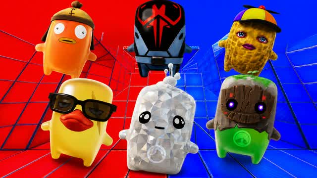 BEST RED VS BLUE UNC 2 L — Fortnite Creative map cover art