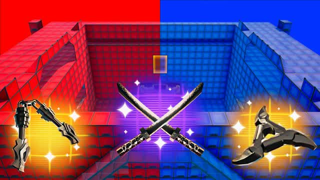 BRICK RVB RED VS BLUE — Fortnite Creative map cover art