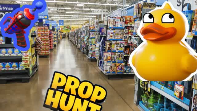 SUPER MARKET PROP HUNT — Fortnite Creative map cover art