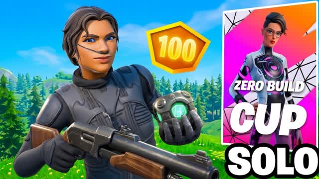 Zero Build Cup SOLO — Fortnite Creative map