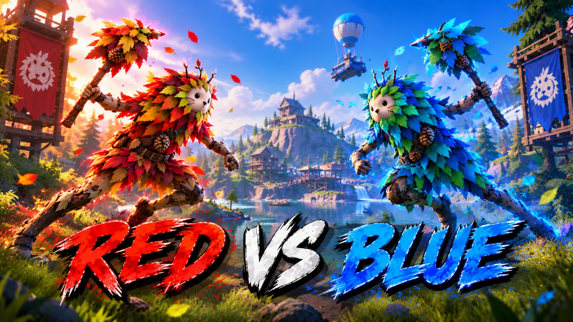 RED VS BLUE STAR WARS MIKE — Fortnite Creative map