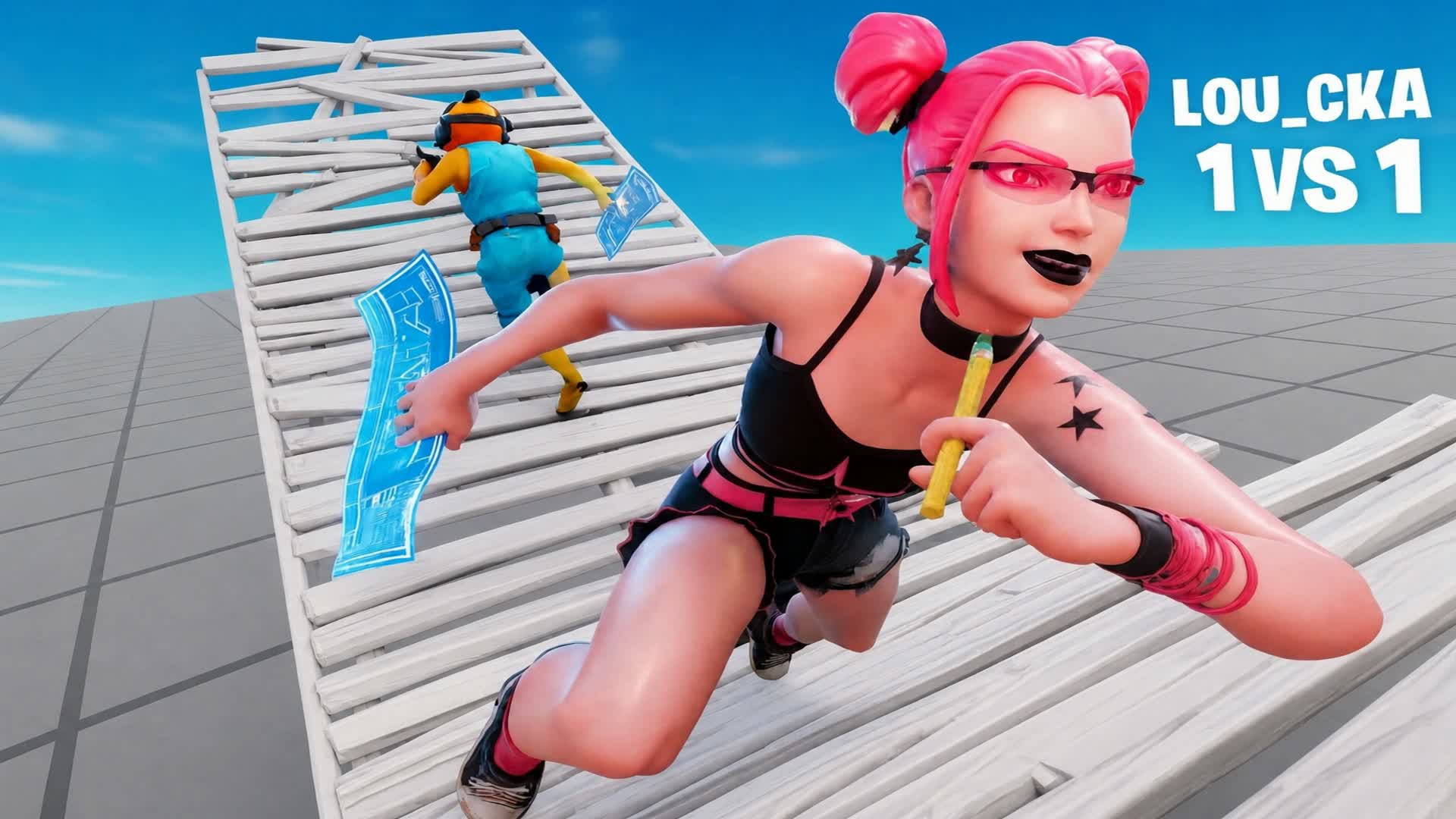 lou_cka 1VS1 FFA — Fortnite Creative map