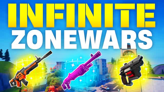 TILTED ZONE WARS [INFINITE] — Fortnite Creative map cover art
