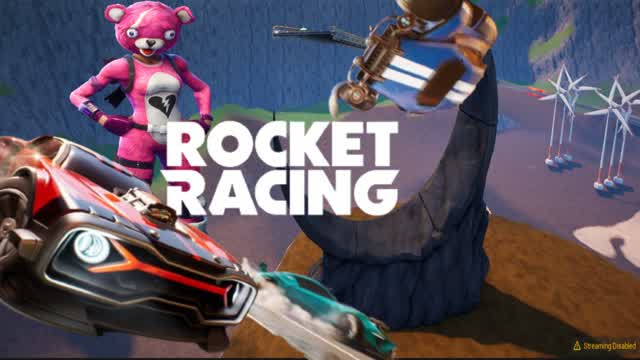 Rocket Racing Map — Fortnite Creative map cover art