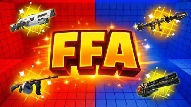 RED BLUE FFA — Fortnite Creative map