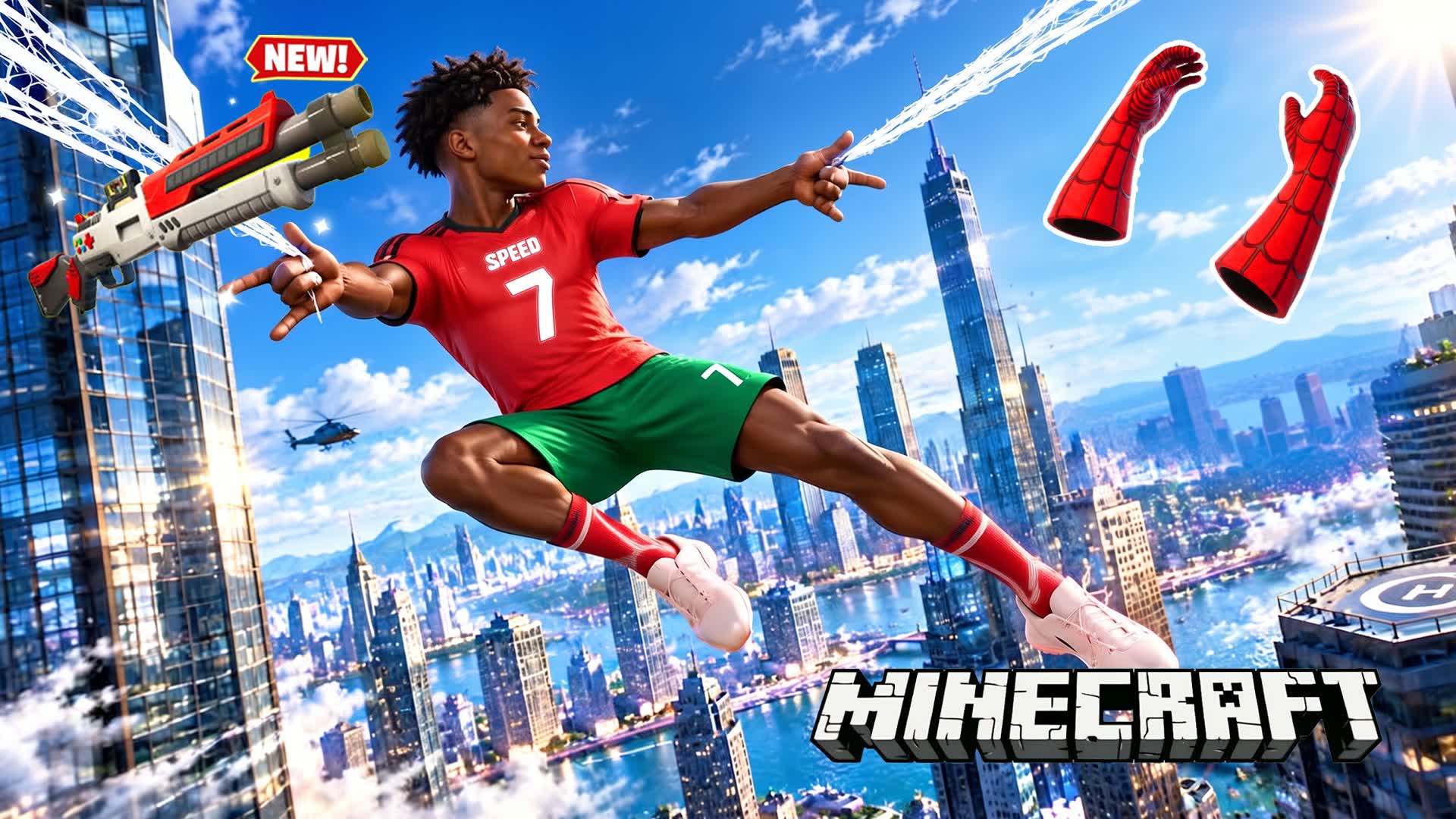 SPIDERS CITY CR7 MAX GAME 🚗 — Fortnite Creative map