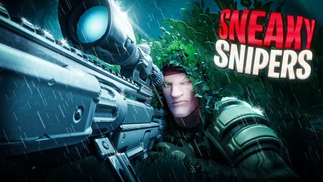 SILENT SNIPERS [ONE SHOT FPS] — Fortnite Creative map