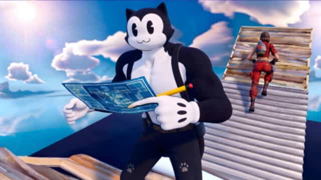 KITTY 1V1 WITH SECRETS — Fortnite Creative map