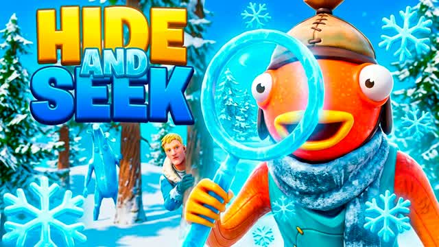 FROZEN WINTER – PROP HUNT🎄 — Fortnite Creative map