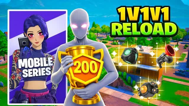 RELOAD FFA 1v1v1 ZB — Fortnite Creative map cover art