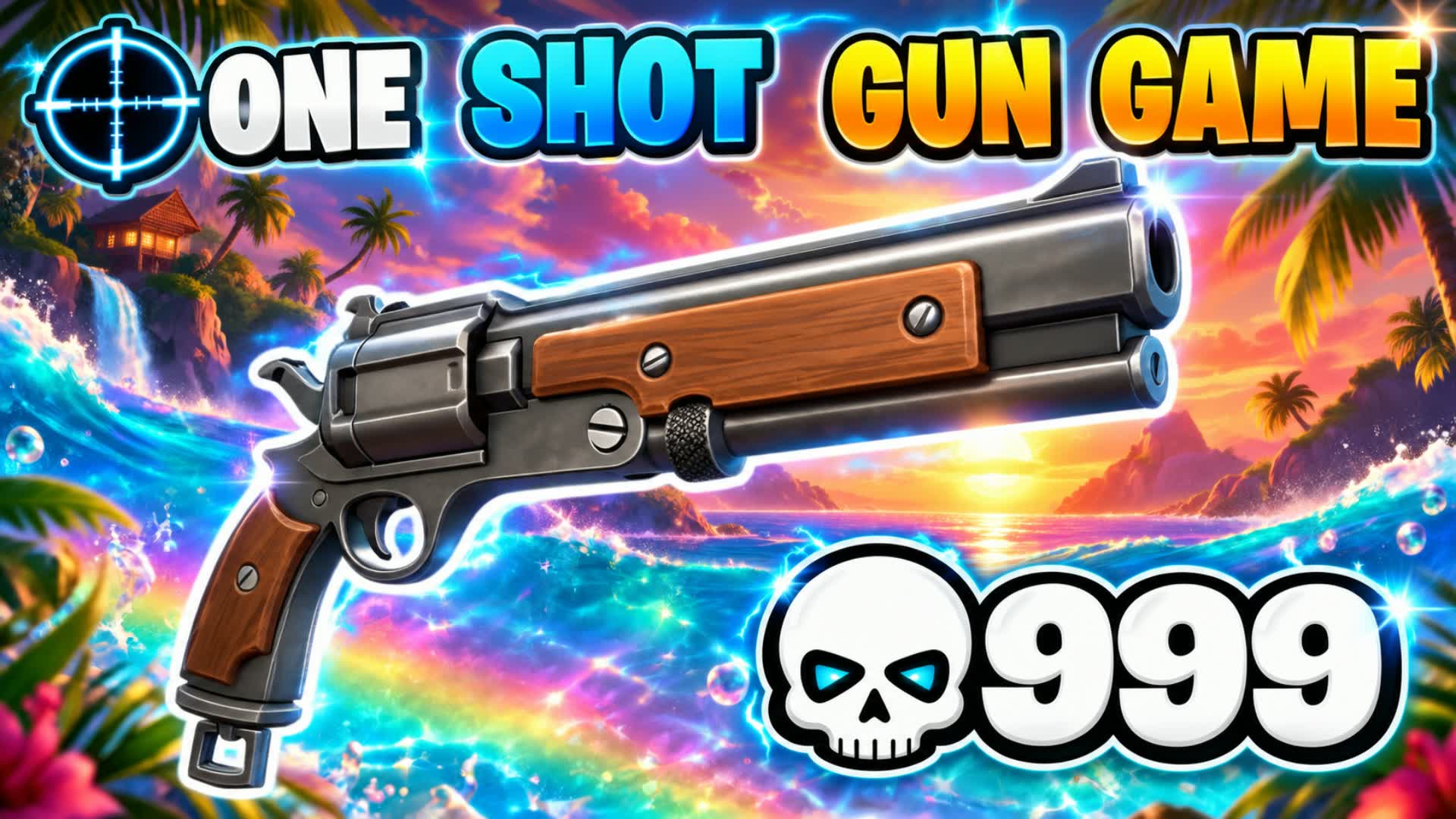 One Shot Gun Game FFA — Fortnite Creative map