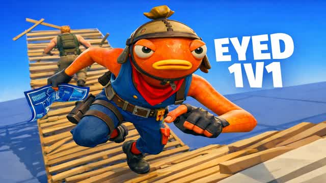 EYED 1v1 Build Fights — Fortnite Creative map cover art