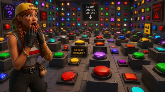 Find the right button to exit — Fortnite Creative map cover art