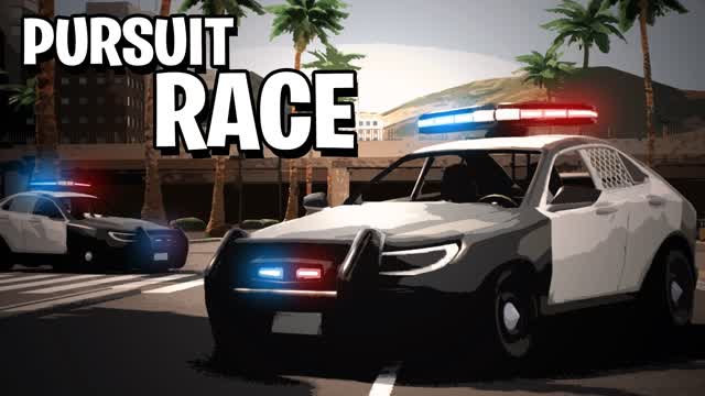 PURSUIT RACE — Fortnite Creative map cover art