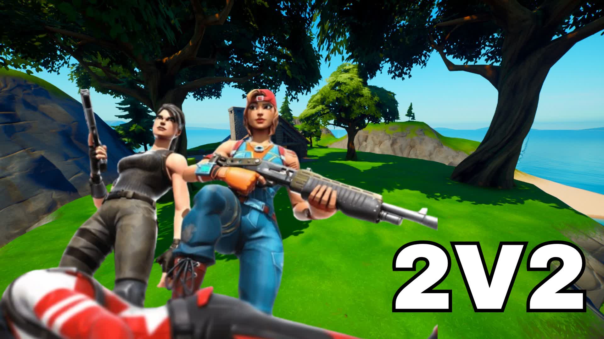 REALISITIC 2V2 — Fortnite Creative map