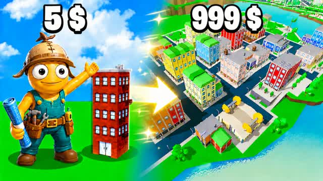 MINI CITY TYCOON — Fortnite Creative map