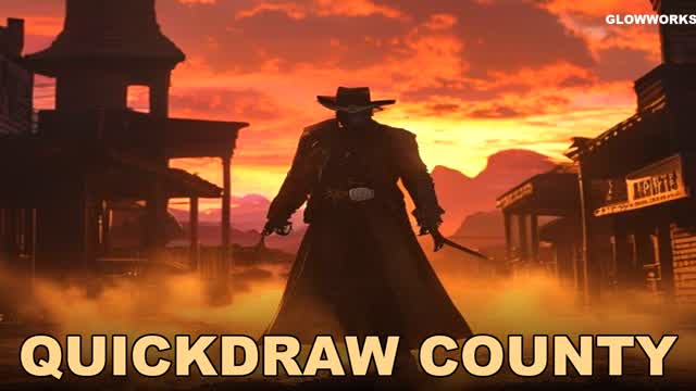 Quickdraw County — Fortnite Creative map cover art