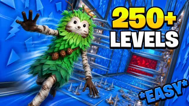 250+ EASY AND HARD DEATHRUN 🏃‍♂️🔥 — Fortnite Creative map cover art