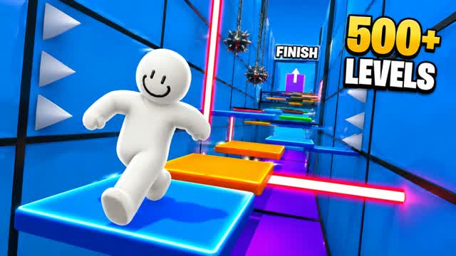 CHAMELEON DEATHRUN [PARKOUR] — Fortnite Creative map