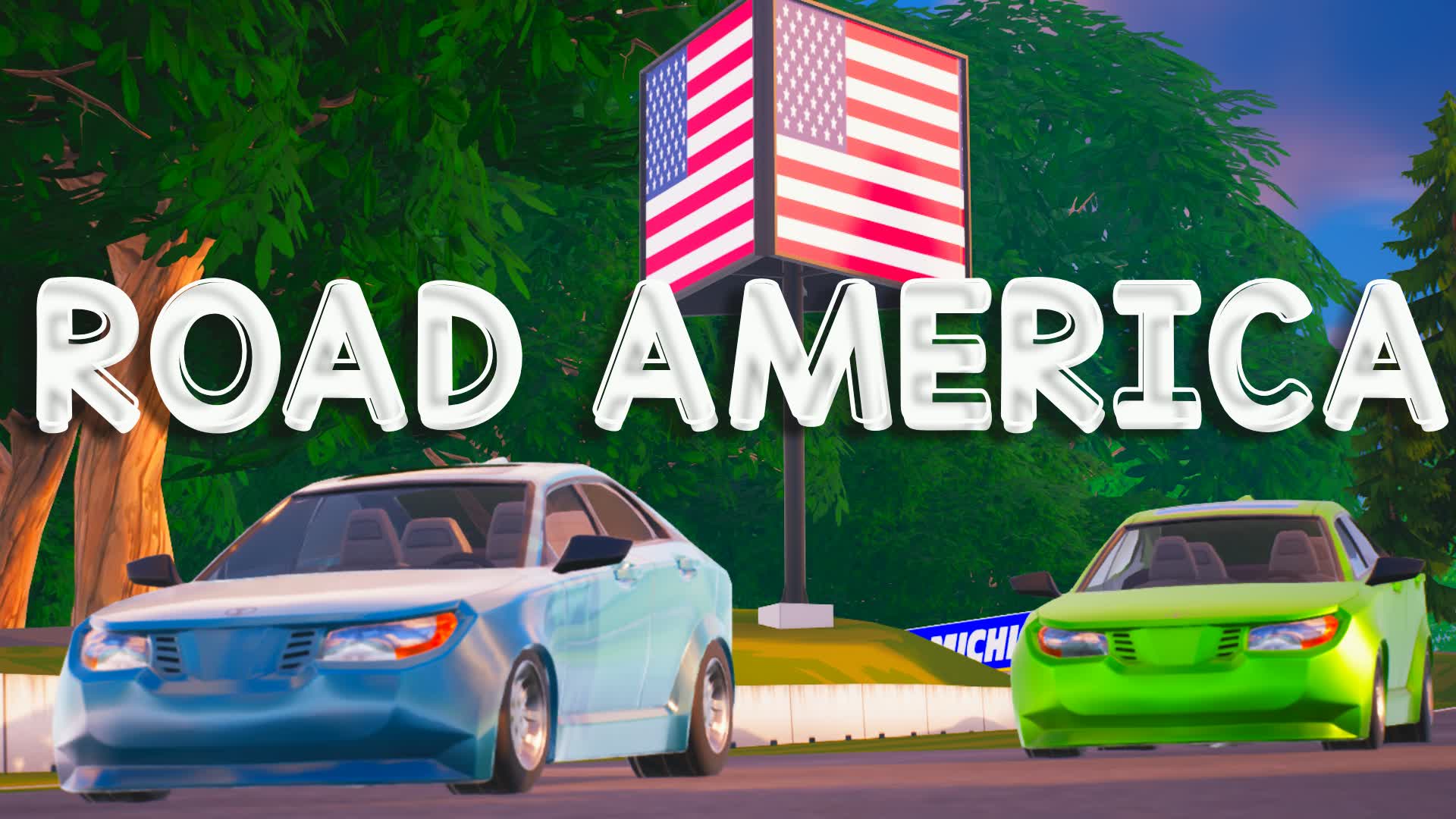 Road America - Grand Prix Racing 🇺🇸 — Fortnite Creative map