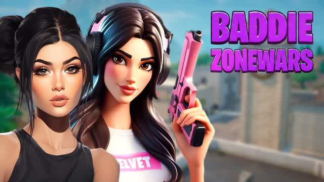BADDIE ZONE WARS — Fortnite Creative map