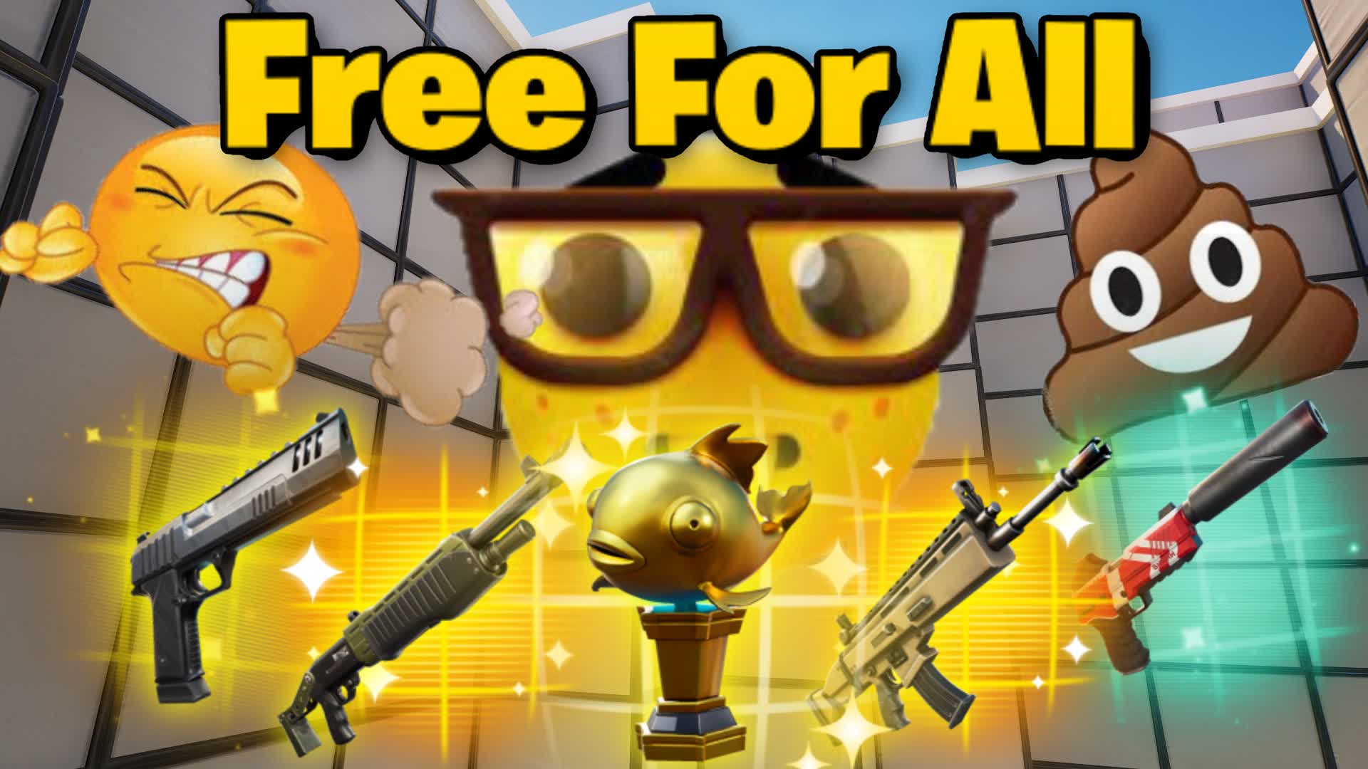 🎯GOOFY AAH🎯 - Free For All Pit — Fortnite Creative map