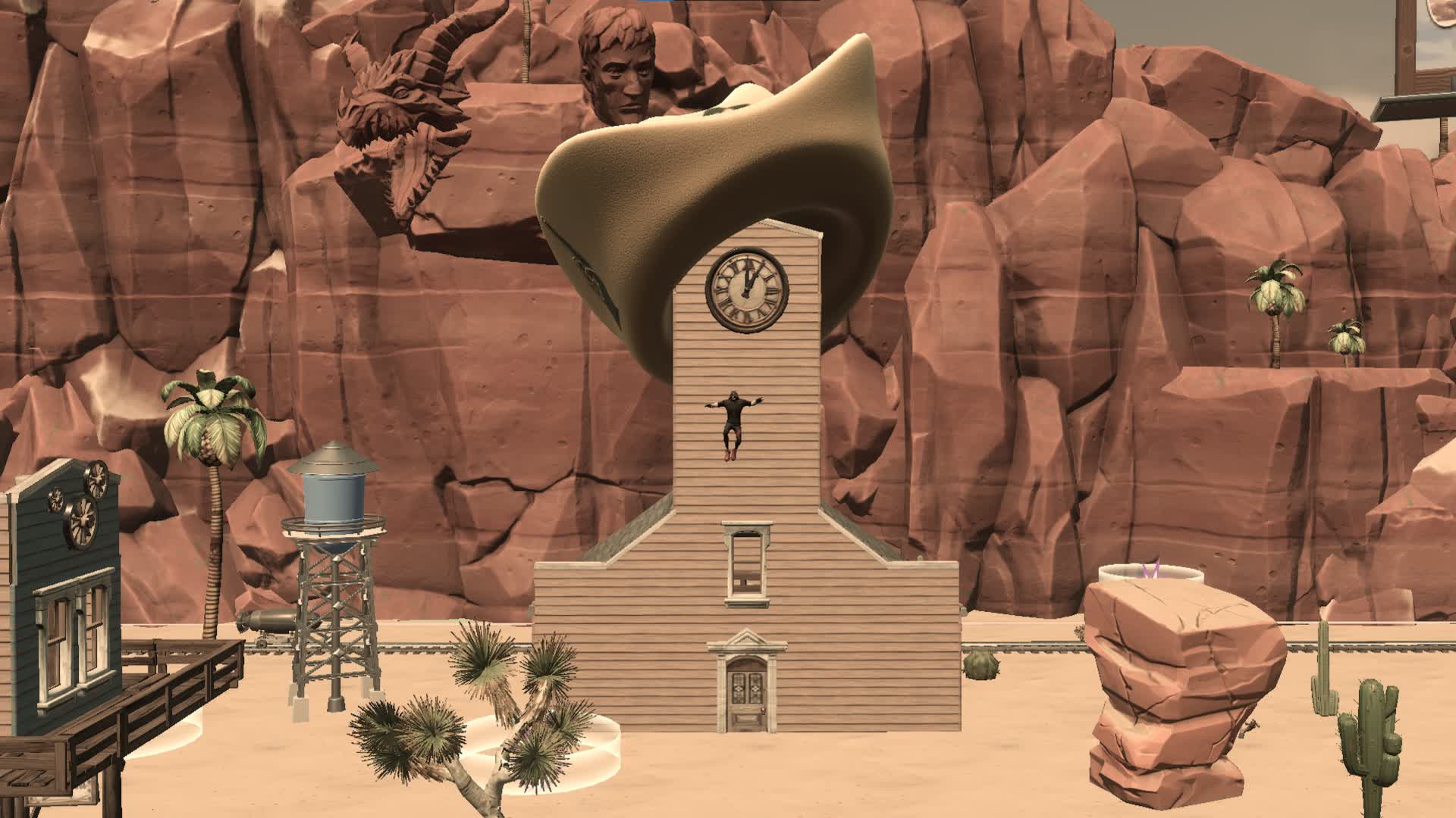 Desert Gun Game — Fortnite Creative map