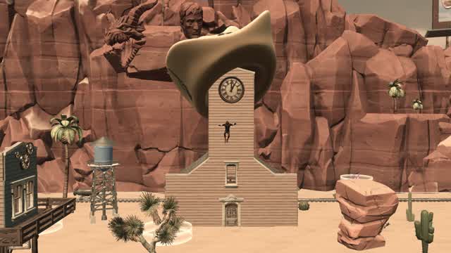 Desert Gun Game — Fortnite Creative map cover art