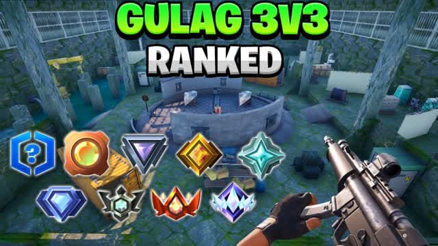 Gulag 3v3 Ballistic Ranked — Fortnite Creative map cover art