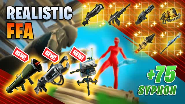 REALISTIC FFA 2 — Fortnite Creative map cover art