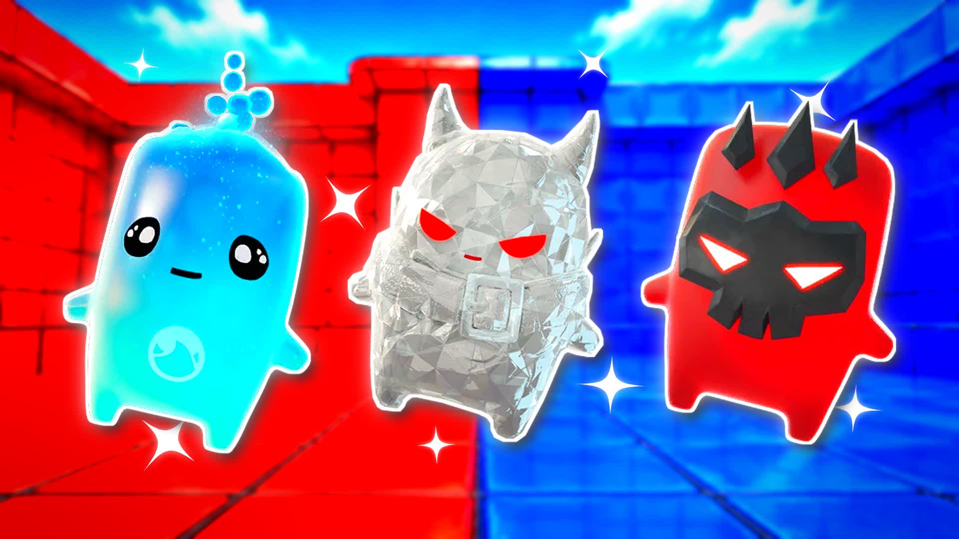 RED VS BLUE PRIME RAY 🔴🔵 — Fortnite Creative map