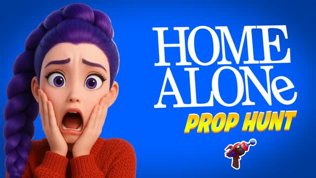 FILM HOME ALONE PROP HUNT — Fortnite Creative map